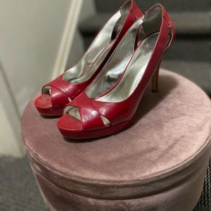 Alfani Red Pumps